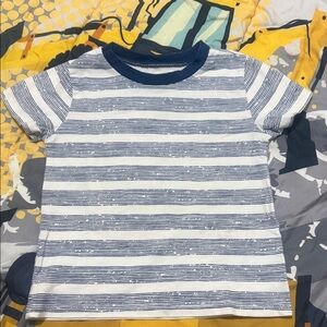 Striped Blue and White Kids Shirt